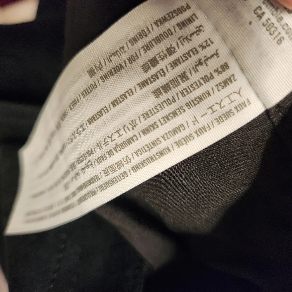 Abercrombie & fitch faux suede skirt size M